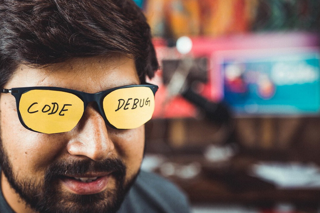 programmer thinking about code